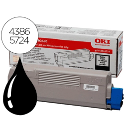 Oki Tóner Negro C11 para C5850/5950/MC560 - 8000 páginas - Original Precio: 193.79000025. SKU: S8413972