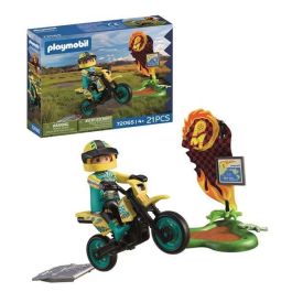 Playmobil CITY Action 70382 - Moto Todoterreno con Figura, Juguete para niños de 4 a 10 años