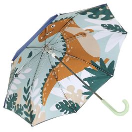 Entre Temps Paraguas Infantil Impreso Interior Dinosaurio Azul Unicornio Rosa Diámetro 69cm Precio: 6.9900006. SKU: B1HBTHAWZE