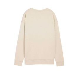 Sudadera sin Capucha Mujer Puma Essentials Small No. 1 Logo Beige S