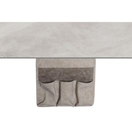 Portamandos Tradicional DKD Home Decor Gris Claro Gris Oscuro 0.5 x 90 x 30 cm