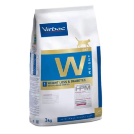 Virbac W1 Cat Weight Loss & Diabetes 3 kg Hpm Precio: 48.4999999. SKU: B1EEAWSTPB