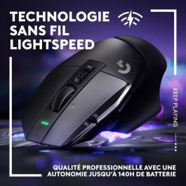 Logitech G Ratón para juegos Inalámbrico G502 X Lightspeed Negro LOG5099206096387