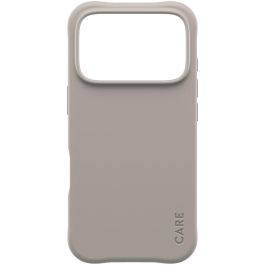 PanzerGlass CARE Fashionable MagSafe iPhone 17 Pro Vanilla. Funda TPU Beige, Antigolpes y Antirayaduras, 100% Reciclado