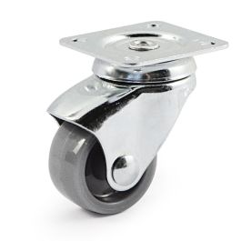Q&Q Rueda Giratoria Aro Plástico Gris Ø40mm Plástico Zincado Precio: 1.5900005. SKU: B1EPJQDSET