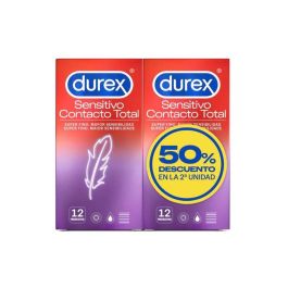 Durex Condones Sensitivo Contacto Total 2 Cajas de 12 Unidades Precio: 17.5000001. SKU: B1K6L2JJYB