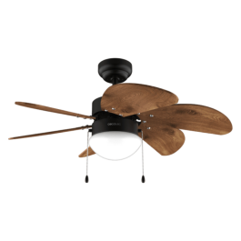 Cecotec 08369 Ventilador de Techo con Lámpara Integrada, Silencioso, Motor Cobre 50W, 92cm (36"), Negro/Madera para 15m² Precio: 78.49999993. SKU: B1HBWAVFFN