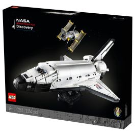 LEGO Creator Expert NASA Spaceshuttle Discovery - Set de construcción 2354 piezas, Maqueta del Transbordador Espacial, para adultos y fans