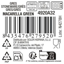 La Mediterranea Mug 100 ml "Macarella Green" (48 Unidades)