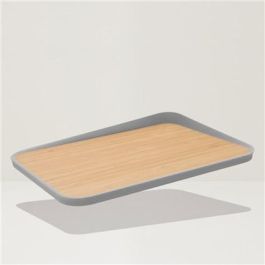 Berghoff 3950088 Tabla de Cortar de Bambú con Ángulo Recogedor