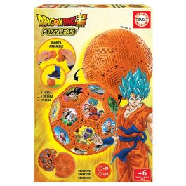 Educa 19371 Puzzle 3D Dragon Ball Balón 12,5 cm - 32 Piezas de Plástico para Niños +6 Años