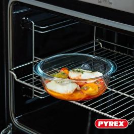 Pyrex AAAAY00560 Set 5 Recipientes Cook & Heat de Vidrio con Tapa y Válvula de Vapor para Almacenar y Microondas