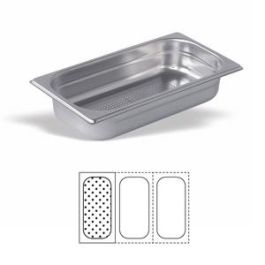 VOLLRATH PUJADAS Cubeta Gastronorm GN 1/3 PERF 18/10, Acero Inoxidable, 32.5 cm de Largo x 17.6 cm de Ancho x 15 cm de Alto, Capacidad 5.6 Litros, para Cocina Profesional Precio: 39.90000047. SKU: B1FW3J6VQC