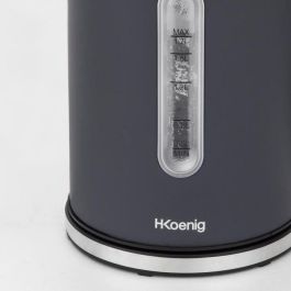 H.Koenig BOE52 Hervidor Eléctrico Programable Acero Inoxidable 1.7L 2200W Digital con Control de Temperatura y Función Mantener Caliente