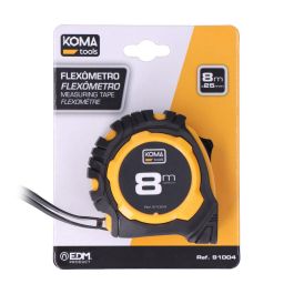 Koma Tools Flexómetro Standard 8 m x 25 mm ABS Antideslizante
