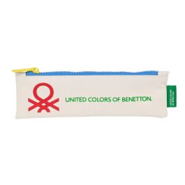 Estuche Escolar Benetton Topitos Blanco (20 x 6 x 1 cm) Precio: 4.49999968. SKU: S4308005