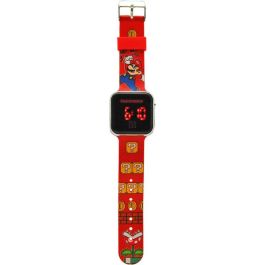Kids Licensing Gsm4107 Reloj LED Digital Super Mario para Niños +5 años con Fecha