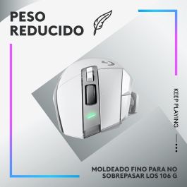 Logitech LOG5099206096363 G502 X Plus Lightspeed Mouse Gaming Inalámbrico RGB con Sensor HERO 25K y Botones Lightforce Híbridos - Blanco