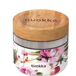 QUOKKA Recipiente de Comida de Cristal 820 ml con Funda Deli Dark Flowers, Tarro Hermético Precio: 18.634. SKU: B18WV4SPKF