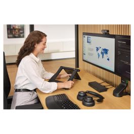 Kensington Auriculares Gaming H3000 PROVC, Diadema Bluetooth 5.2, Negro, 60h Batería, Cancelación Ruido, Micrófono Boom, USB-C, Para PC, PS, Xbox, Android, iOS