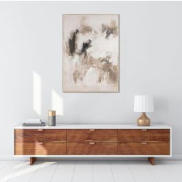 DKD Home Decor Cuadro Urban Abstracto de Lienzo y Pino Blanco Beige 180x130 cm DKD Home Decor Cuadro Urban Abstracto de Lienzo y Pino Blanco Beige 180x130 cm