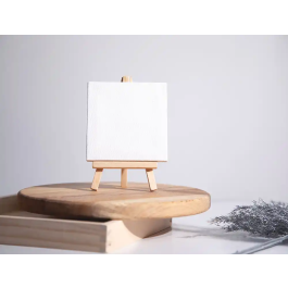 Liderpapel Bastidor Lienzo Grapado Algodón 100% 280g/m² 12x12 cm