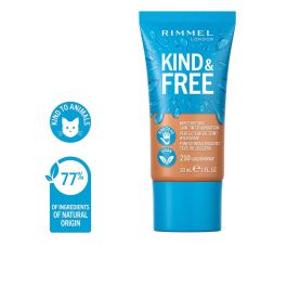 Rimmel London Base de Maquillaje Kind & Free Skin Tint Foundation Tono #210-Golden Beige