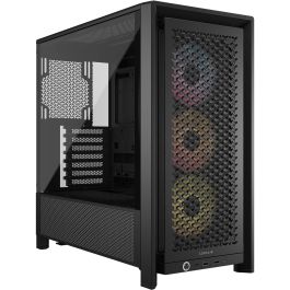 Corsair 4000D RS ARGB Midi Tower ATX Gaming Negro con Ventana Lateral Cristal Templado Precio: 146.4999998. SKU: B15LE72WRV
