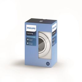 Aro Empotrable Philips Donegal Circular Cromado GU10 - Sin Bombilla