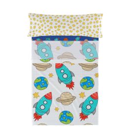 Juego de Sábanas HappyFriday Mr Fox Space Rocket Multicolor Cama de 80/90 2 Piezas Precio: 43.9351. SKU: B16ZB3ZYQ8