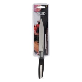 Quid Cuchillo Multiusos Habitat Acero Inoxidable 12 cm, 12 Unidades, Mango Soft Touch, Apto Lavavajillas