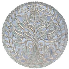 Decoracion Pared Indio DKD Home Decor Blanco 2 x 90 x 90 cm Precio: 73.50000042. SKU: S3029488