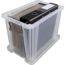 Caja de Almacenaje con Tapa 20 Litros 28X40X26Cm Pp Transparente Archivo 2000 CP1482020 CS TP Precio: 13.59000005. SKU: B17HTNX4AN