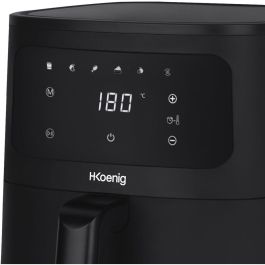 Hkoenig HKO1726498446926 Freidora sin aceite FRY840, 4 L de capacidad, 6 programas de cocción, 1300 W