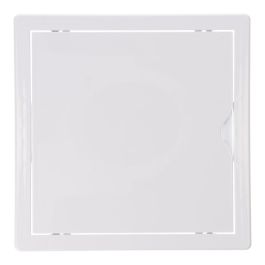 Tapa de registro cuadrada empotrable abs 20x20cm blanca