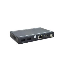 Vivolink Kit extensor HDBaseT con relé, 4K HDMI, PoC, IR, RS232, 70m, descompresión de audio