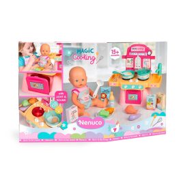 Nenuco Nfne3000 Cocinita Mágica con Luces y Sonidos para Niños 3+ años, Muñeca 30cm y +10 Accesorios