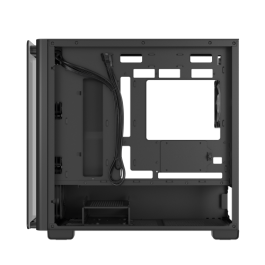 Asus A23 PLUS TG ARGB Negro - Torre PC, micro ATX/Mini-ITX, 3x120mm Ventiladores, Vidrio Templado, RGB, Ref. 90DC00K0-B19010