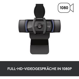 Logitech Webcam C920s HD Pro Enfoque Automático 1080p Full HD con Tapa de Privacidad