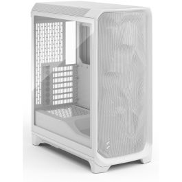Fractal Design Caja ATX Meshify 3 White TG Clear Tint FD-C-MES3A-04 Torre Gaming con Ventana y Refrigeración de Alto Rendimiento Color Blanco