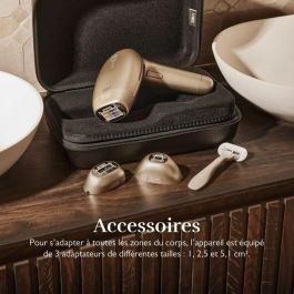 Silk'N SIL1726740879774 Depiladora Luz Pulsada SILK'N 7 Doble Lámpara Cabezal Giratorio 600.000 Destellos 3 Zonas Depilación