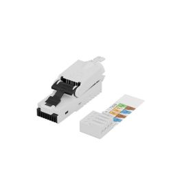 Lanview RJ45 UTP plug Cat6a for AWG22-24 solid/stranded conductor Precio: 2.50000036. SKU: B1EPQ2DMNJ