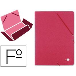 Carpeta Liderpapel Gomas Folio 3 Solapas Carton Prespan Roja Precio: 3.50000002. SKU: B19W4HQL6V