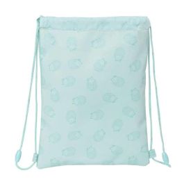 Bolsa Mochila con Cuerdas Safta Erizo Turquesa (26 x 34 x 1 cm) Bolsa Mochila con Cuerdas Safta Erizo Turquesa (26 x 34 x 1 cm)