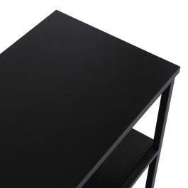 Mueble De Tv Metal Negro Versa 30X52CM Mueble De Tv Metal Negro Versa 30X52CM