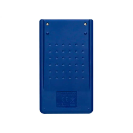 Liderpapel Calculadora Bolsillo XF09 8 Dígitos Solar y Pilas Color Azul 115x65x8 mm