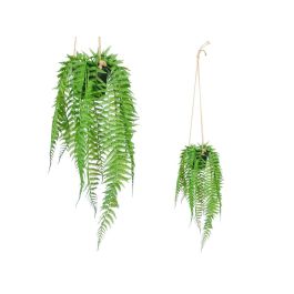 Planta Helecho Colgar Med Ibergarden 27X36CM (12 Unidades) Precio: 40.79000024. SKU: B17KEX2EQH