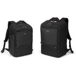 Dicota Mochila Backpack FIVE para Ordenador Portátil 15-17.3 Pulgadas, Color Negro