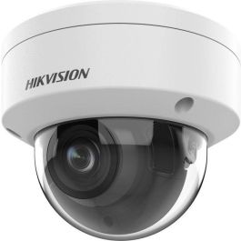 Hikvision Cámara IP Minidomo 8MP 4K DarkFighter 2.8-12mm IR40m WDR IP67 IK10 con Audio y Alarma PoE