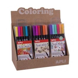 Rotulador Apli Doble Punta Pincel Expositor De 8 Surtidos 2X 19153 Doble Punta Caja De 12 Surtidos Pastel 2X 18063 Doble Punta Caja De 12 Surtidos 4X 18062 Doble Punta Caja De 6 Surtidos Precio: 57.49999981. SKU: B1GQVVPGC5